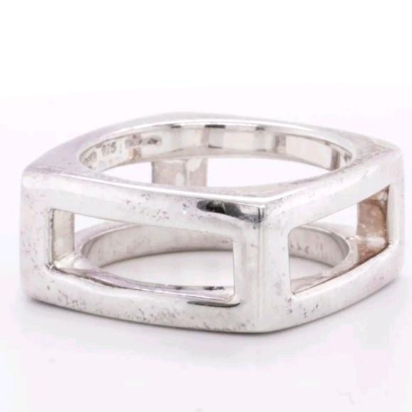 RLM Studio Robert Lee Morris Sterling Silver Modernist Ring